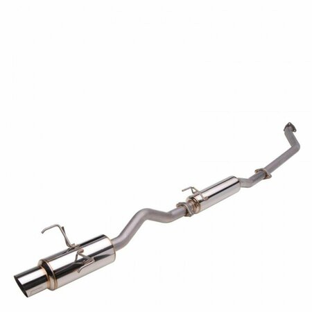 HANDS ON Mega Power 76 mm Exhaust System for RR 02-06 Acura RSX Type-S HA3877264